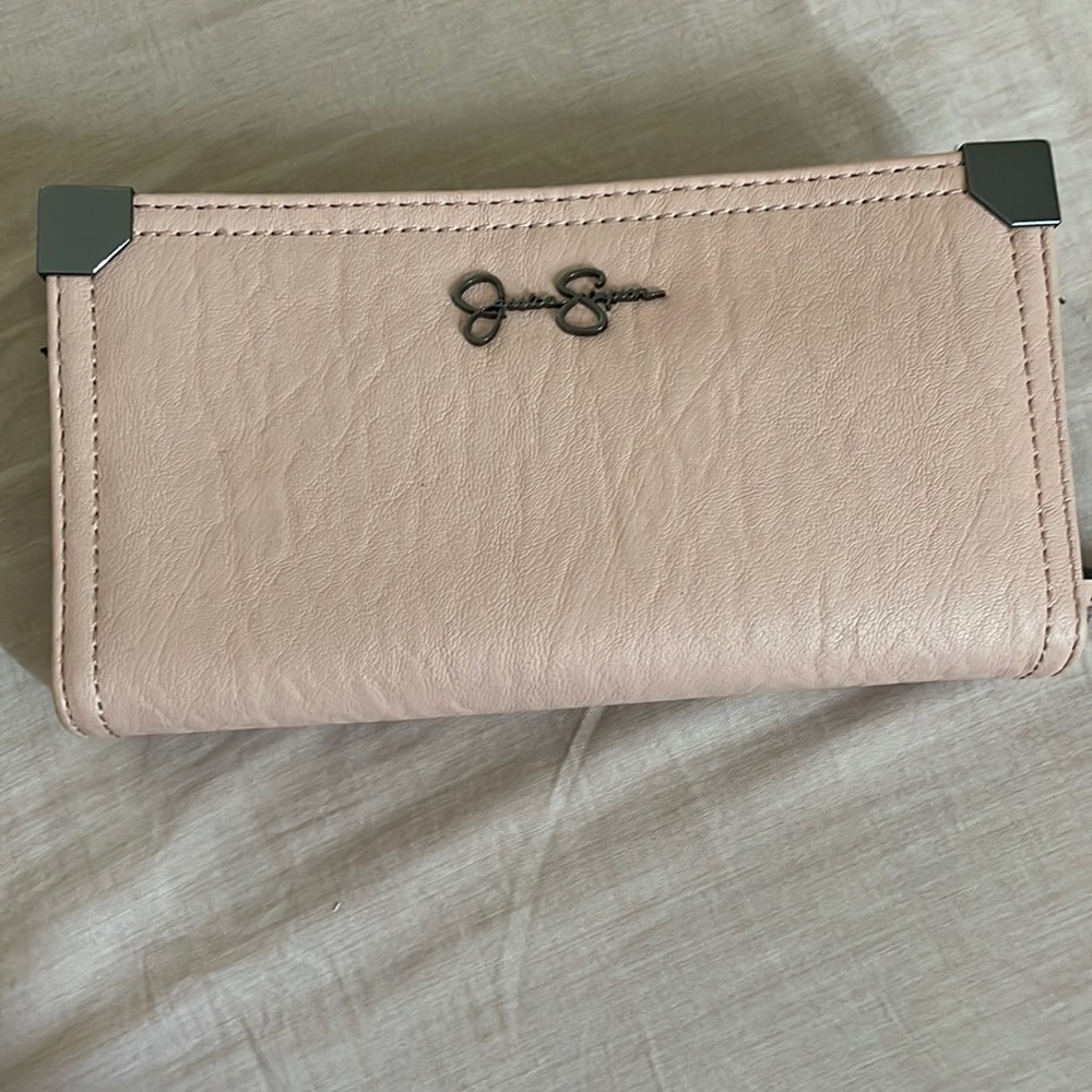 Jessica Simpson blush pink wallet